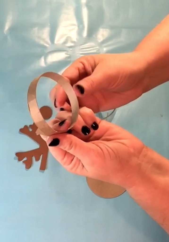 bend strip into a ring
