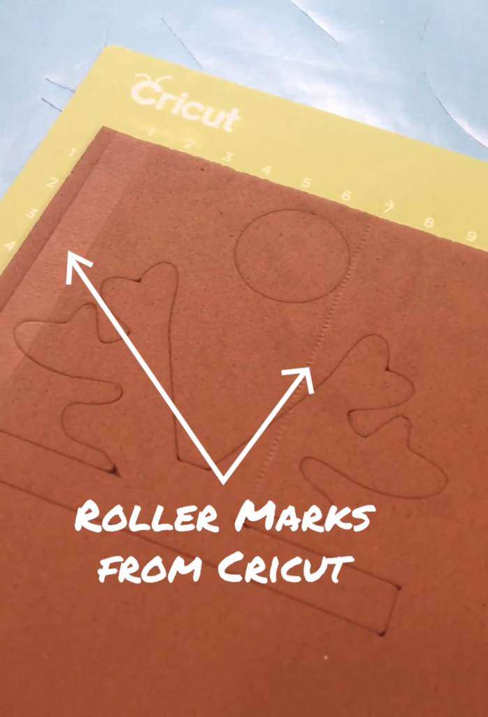 roller marks on foam